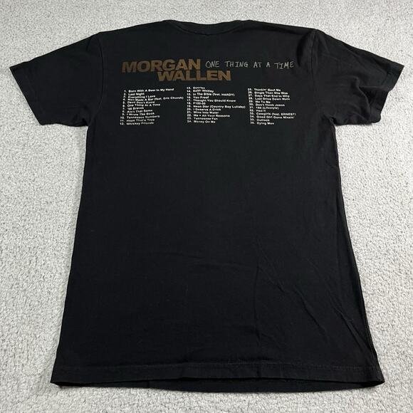 Morgan Wallen Shirt Mens S Country Music One Night at a Time Tour Graphic - Picture 3 of 11